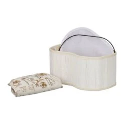 Corbeille De Pain En Bambou Blanc -Ustensiles De Cuisine Magasin 04250e15d27a4dd1896fc08eb5d211cb