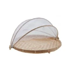 Plateau Rond Avec Cloche Filet 40 Cm -Ustensiles De Cuisine Magasin 079364e4b9a14db581290dfc68b42631