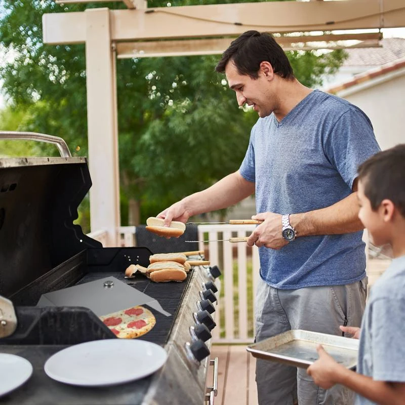 Four Pizza Barbecue En Acier Inoxydable 4 Four Pizza Barbecue En Acier Inoxydable – Image 4