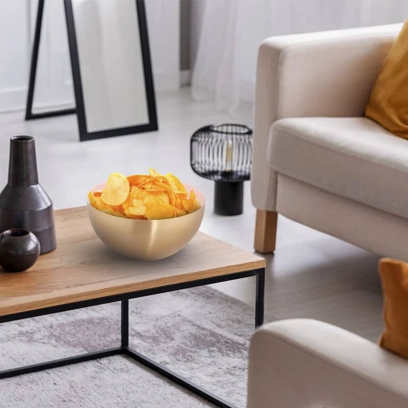 Saladier Rose-doré En Lot De 4 2 Saladier Rose-doré En Lot De 4 – Image 2