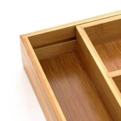 Range-Couverts Ajustable Bambou -Ustensiles De Cuisine Magasin 0f370d1c7e704cc9b33457ca17503215