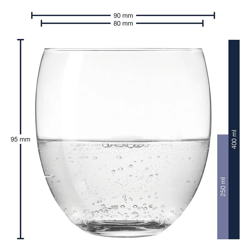 Leonardo Verres Cheers III (lot De 6) 3 Leonardo Verres Cheers III (lot De 6) – Image 3