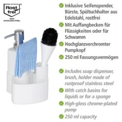 Wenko Set Pour Vaisselle Empire (4 éléments) -Ustensiles De Cuisine Magasin 1000271313 210608 11295301070 DETAILS P000000001000271313