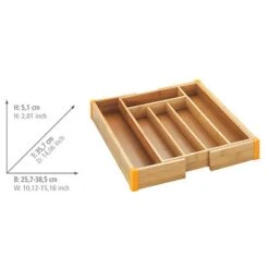 Wenko Organisateur à Couverts Bambou 9 Wenko Organisateur à Couverts Bambou -Ustensiles De Cuisine Magasin 1000274081 210618 14062800250 SKETCH DETAILS P000000001000274081 sketch