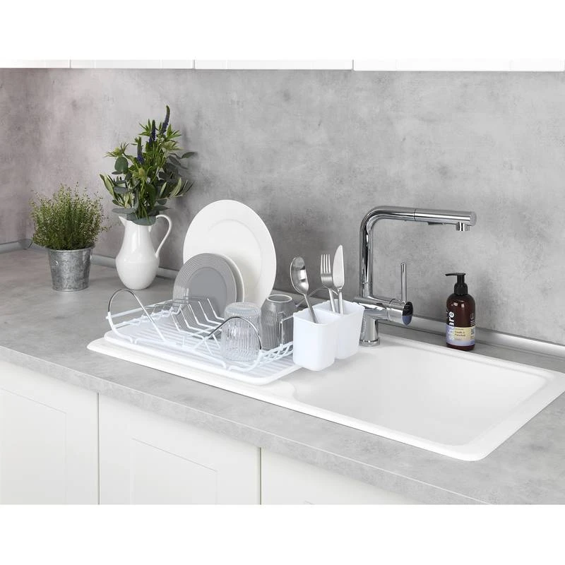 Wenko Égouttoir à Vaisselle Clean 2 Wenko Égouttoir à Vaisselle Clean – Image 2