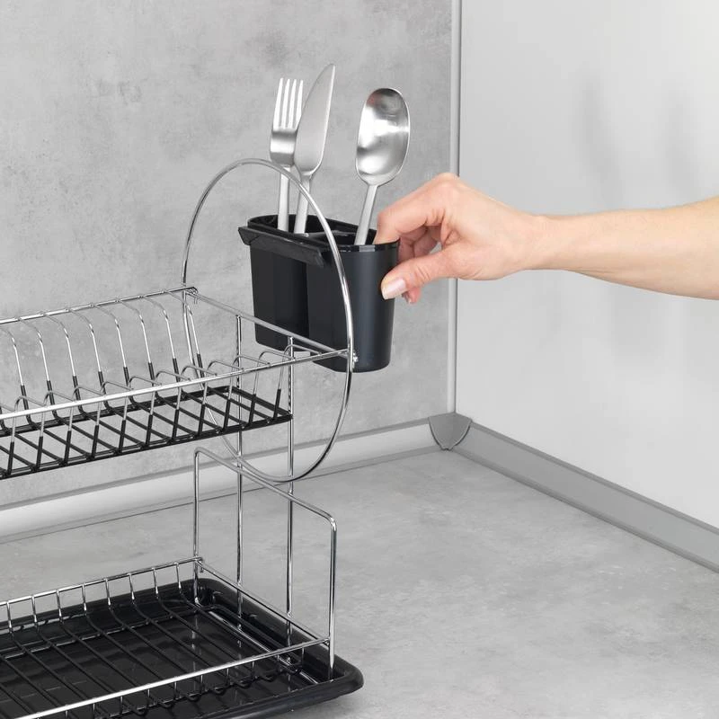 Wenko Égouttoir à Vaisselle Premium Duo 4 Wenko Égouttoir à Vaisselle Premium Duo – Image 4
