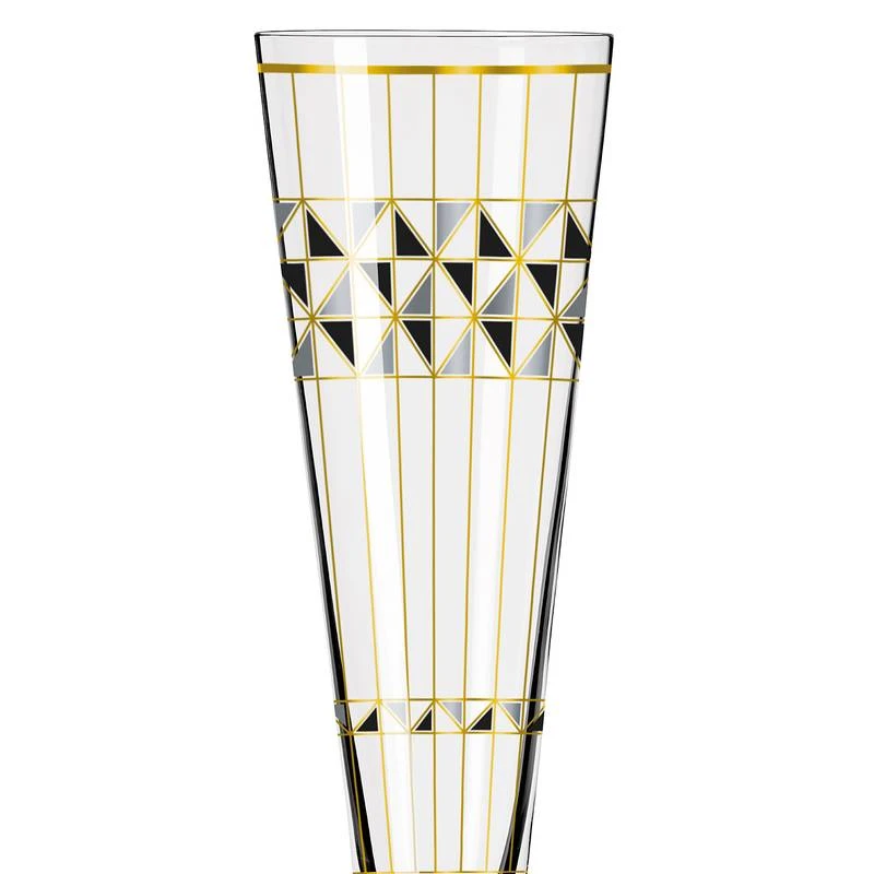 Flûte à Champagne Goldnacht Art Déco 4 Flûte à Champagne Goldnacht Art Déco – Image 4