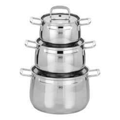 ELO Batterie De Cuisine Platin I (3 élém.) 8 ELO Batterie De Cuisine Platin I (3 élém.) -Ustensiles De Cuisine Magasin 1000277362 210705 09105000110 DETAILS P000000001000277362