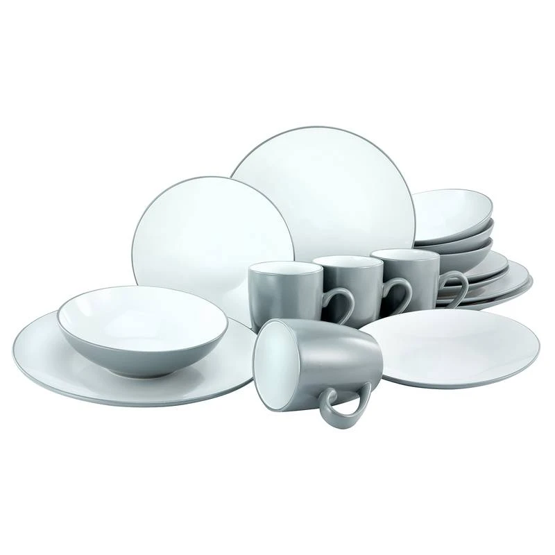 Service De Table COOL GREY (16 éléments) 1 Service De Table COOL GREY (16 éléments)