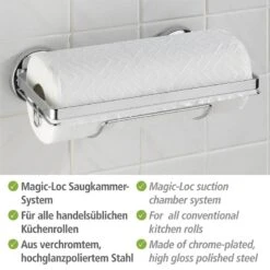 Wenko Dérouleur Pour Essuie-tout Astrea -Ustensiles De Cuisine Magasin 1000287235 210827 133055001431 ICON DETAILS P000000001000287235 icon seal