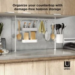 Umbra Rangement Cuisine Anywhere Tension Org -Ustensiles De Cuisine Magasin 1000316957 220112 13084400071 DETAILS P000000001000316957