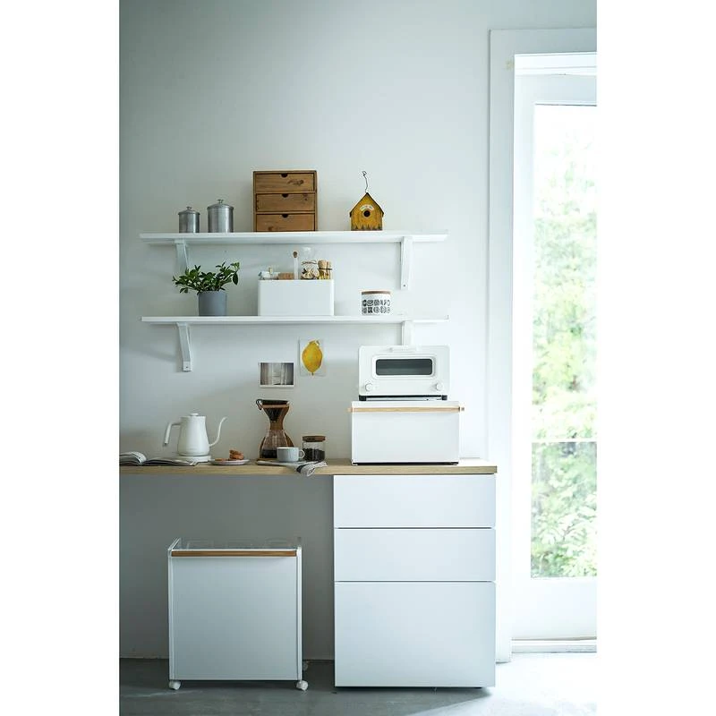 Yamazaki Boite à Pain Avec Poignée En Bois 6 Yamazaki Boite à Pain Avec Poignée En Bois – Image 6