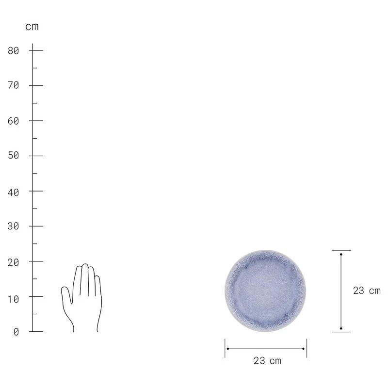 Assiettes à Dessert ATLANTIS (lot De 4) 7 Assiettes à Dessert ATLANTIS (lot De 4) – Image 7