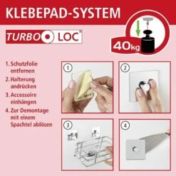 Wenko Étagère Turbo-Loc Gala 11 Wenko Étagère Turbo-Loc Gala -Ustensiles De Cuisine Magasin 1000339063 220304 060 DETAILS P000000001000339063