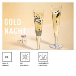 Flûte à Champagne Goldnacht III -Ustensiles De Cuisine Magasin 1000362621 230213 034 DETAILS P000000001000362621