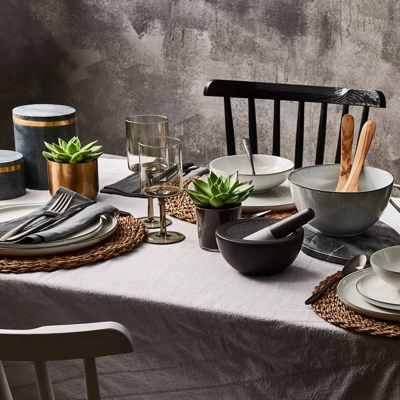 Mortier STONEHENGE (2 éléments) 2 Mortier STONEHENGE (2 éléments) – Image 2