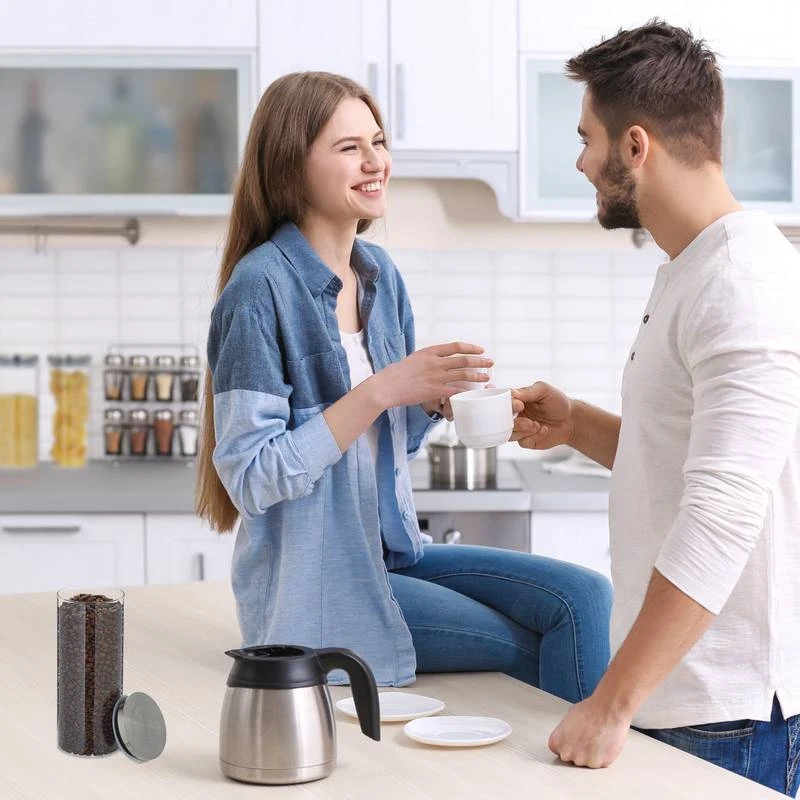 Pot En Verre Pour Stockage Jeu De 3;1,5L 3 Pot En Verre Pour Stockage Jeu De 3;1,5L – Image 3