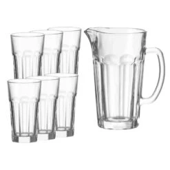 Leonardo Set De 6 Verres Et Pichet Assortis