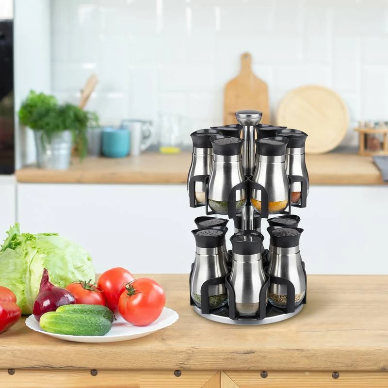 Carrousel à épices Avec 12 Verres 2 Carrousel à épices Avec 12 Verres – Image 2