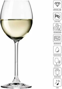 Krosno Venezia Verres à Vin Blanc -Ustensiles De Cuisine Magasin 20be5f72197546ca953682094037db87