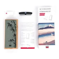 Pierre à Aiguiser Double Face -Ustensiles De Cuisine Magasin 222549b2c50b44fbb730c97966940026
