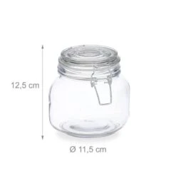 Bocal En Verre En Set De 6 -Ustensiles De Cuisine Magasin 232e054de72e4b49a2e53ac2f78c126e