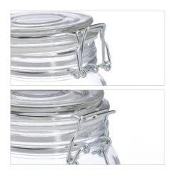 Bocal En Verre En Set De 6 -Ustensiles De Cuisine Magasin 25a2021d2c764fc18bd8fc146ddcb414