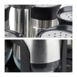 Carrousel à épices Avec 12 Verres 18 Carrousel à épices Avec 12 Verres -Ustensiles De Cuisine Magasin 279b10a9d30c419cba7adb56f1ccefa1