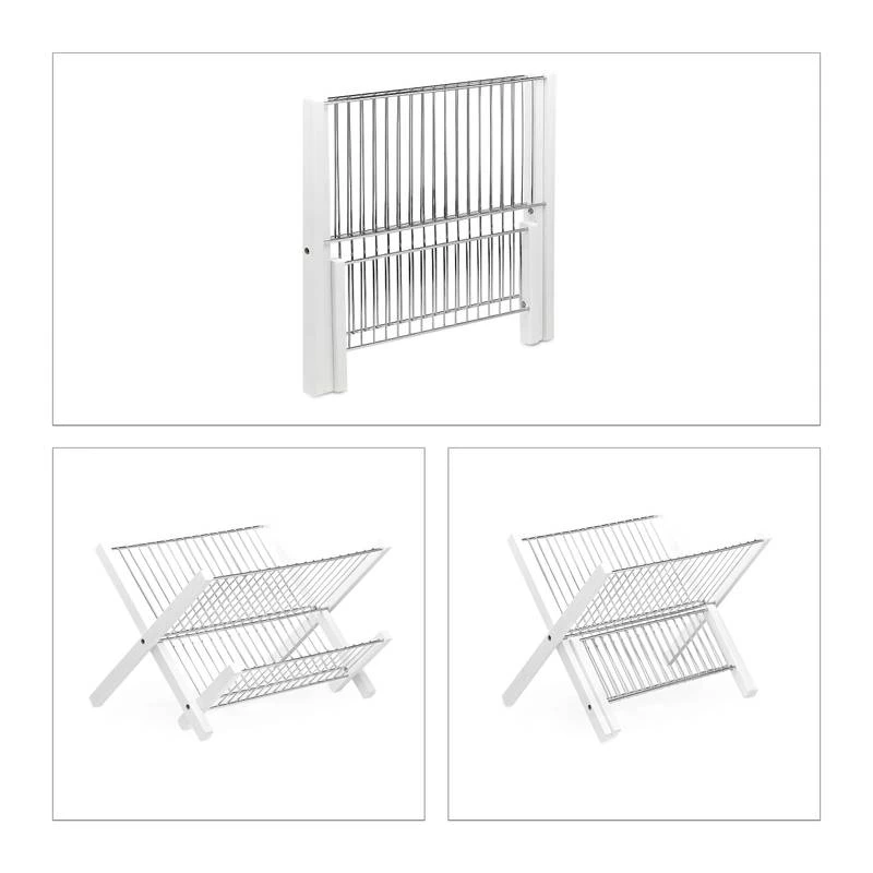 Égouttoir à Deux étages En Blanc 6 Égouttoir à Deux étages En Blanc – Image 6