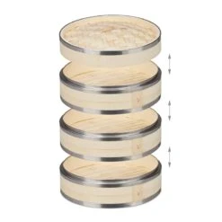 Cuiseur Vapeur Bambou 3 Niveaux -Ustensiles De Cuisine Magasin 28f12d4a7ebf4477a35ec6d51237dd8d