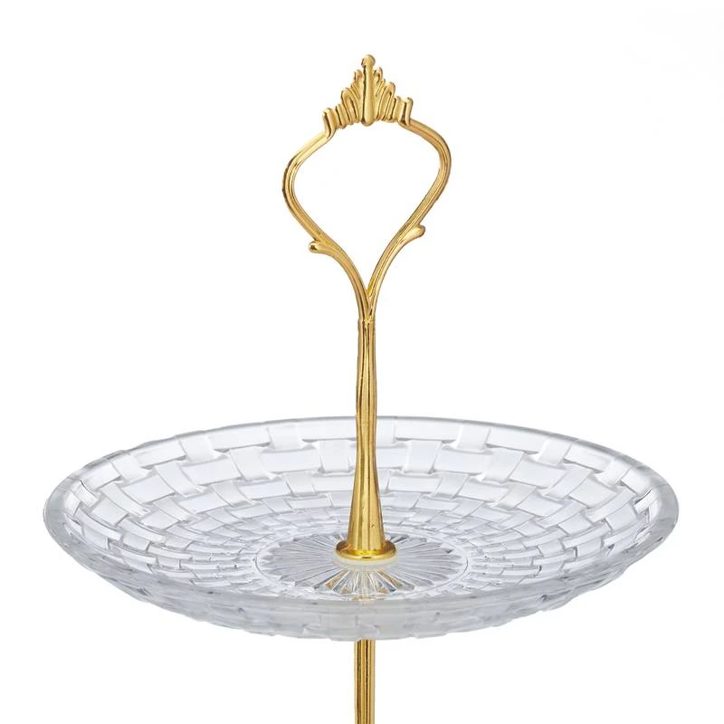 Présentoir à Gâteaux à 3 étages En Verre 7 Présentoir à Gâteaux à 3 étages En Verre – Image 7