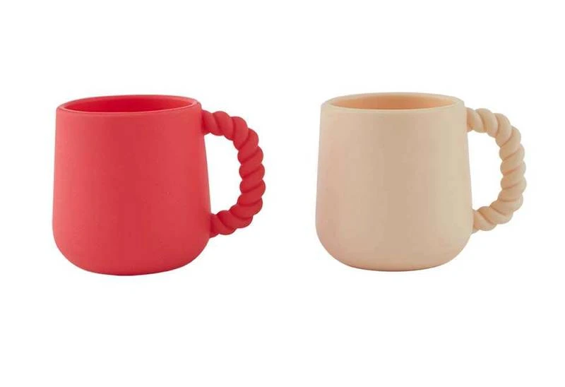 Tasse - Lot De 2 Rouge 1 Tasse - Lot De 2 Rouge