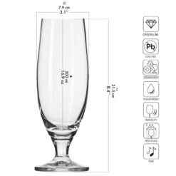 Krosno Elite Verres à Bière Blanche -Ustensiles De Cuisine Magasin 2f4c6f5afb0d4626a0aa27b57f852082