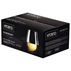 Krosno Harmony Verres à Vin Blanc S.t. -Ustensiles De Cuisine Magasin 30149067c71a42cebce0353ee0fbf50a