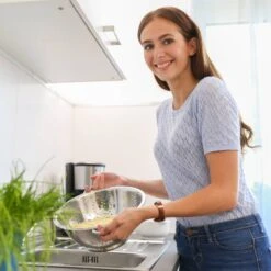 Passoire Pâtes Inox -Ustensiles De Cuisine Magasin 312d9f81615346cbbe2935eef41d50c0