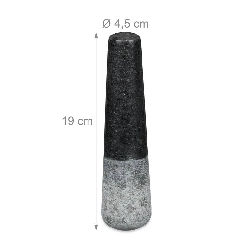 Mortier En Granit Avec Pilon Long 11 Mortier En Granit Avec Pilon Long – Image 11