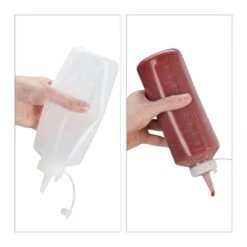 Bouteille à Sauce 1000 Ml Lot De 4 -Ustensiles De Cuisine Magasin 332911336e4f43e7b8e9699fba2225e7