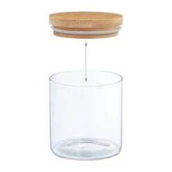 Lot De 6 Bocaux En Verre Avec Couvercle 14 Lot De 6 Bocaux En Verre Avec Couvercle -Ustensiles De Cuisine Magasin 33bebef3886c4640bc1af415ea71270e