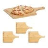 4x Pelle à Pizza En Bambou
