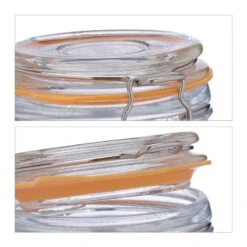 Bocaux En Verre En Lot De 3 -Ustensiles De Cuisine Magasin 375226a319f44af6bfc5ddc08f354376