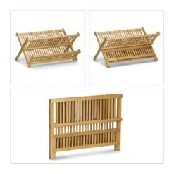 Égouttoir à Vaisselle Et Couverts Bambou -Ustensiles De Cuisine Magasin 385c94d8454845d29c7f5554f4c91285