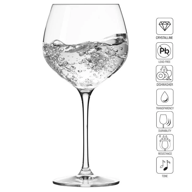 Krosno Harmony Verres D’eau Gin & Tonic 7 Krosno Harmony Verres D’eau Gin & Tonic – Image 7