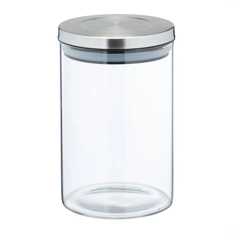 Lot De 3 Bocaux En Verre De 800 Ml 5 Lot De 3 Bocaux En Verre De 800 Ml – Image 5