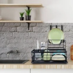 Égouttoir En Métal Pour La Vaisselle -Ustensiles De Cuisine Magasin 3cd66d5ebd4a4810acf15282239bdda7