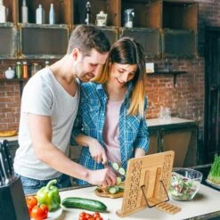 Porte-livre De Cuisine Avec Ornements -Ustensiles De Cuisine Magasin 3ceb07d9e25647b1a948d3ef8c6c1103