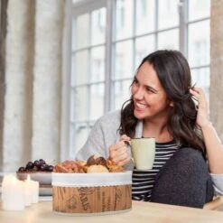 Corbeille à Pain En Bambou Et Tissu 12 Corbeille à Pain En Bambou Et Tissu -Ustensiles De Cuisine Magasin 3da599af73a24a49a052abfd80b36424