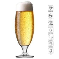 Krosno Elite Verres à Bière Blanche -Ustensiles De Cuisine Magasin 3e0250a4a8794995b0f494ef099c3f43
