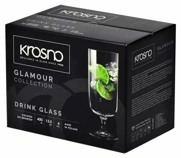 Krosno Glamour Verres à Cocktail 5 Krosno Glamour Verres à Cocktail – Image 5