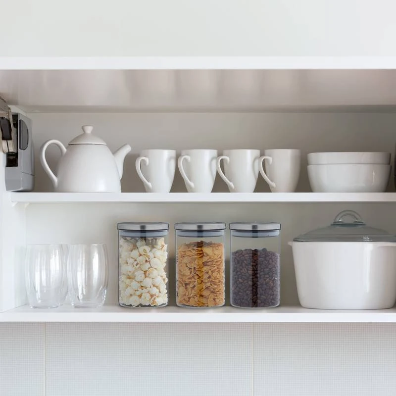 Lot De 3 Bocaux En Verre De 800 Ml 2 Lot De 3 Bocaux En Verre De 800 Ml – Image 2