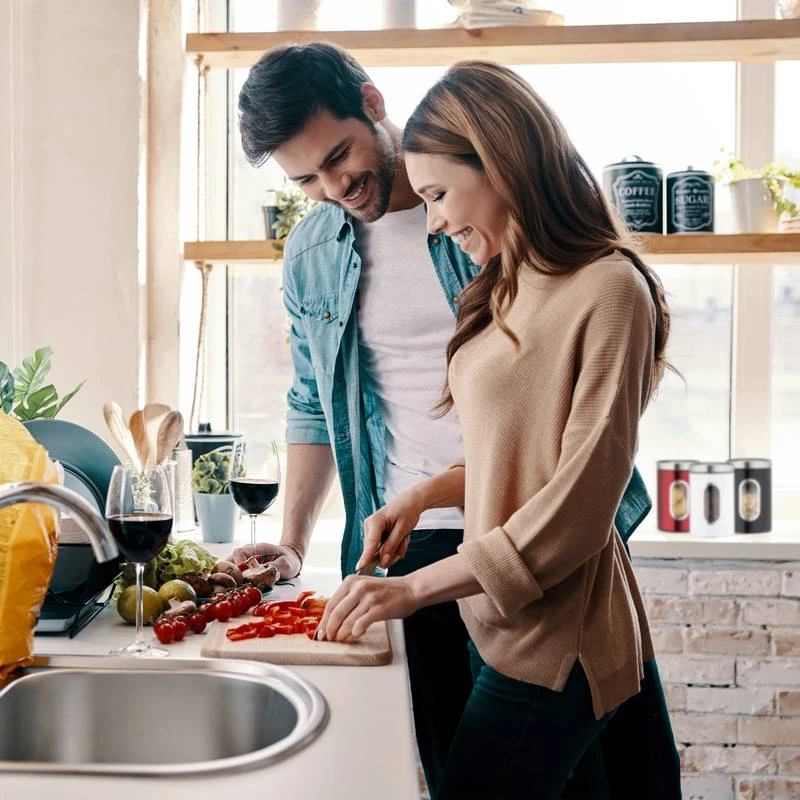 10x Bocaux En Métal Avec Fenêtre Noire 3 10x Bocaux En Métal Avec Fenêtre Noire – Image 3